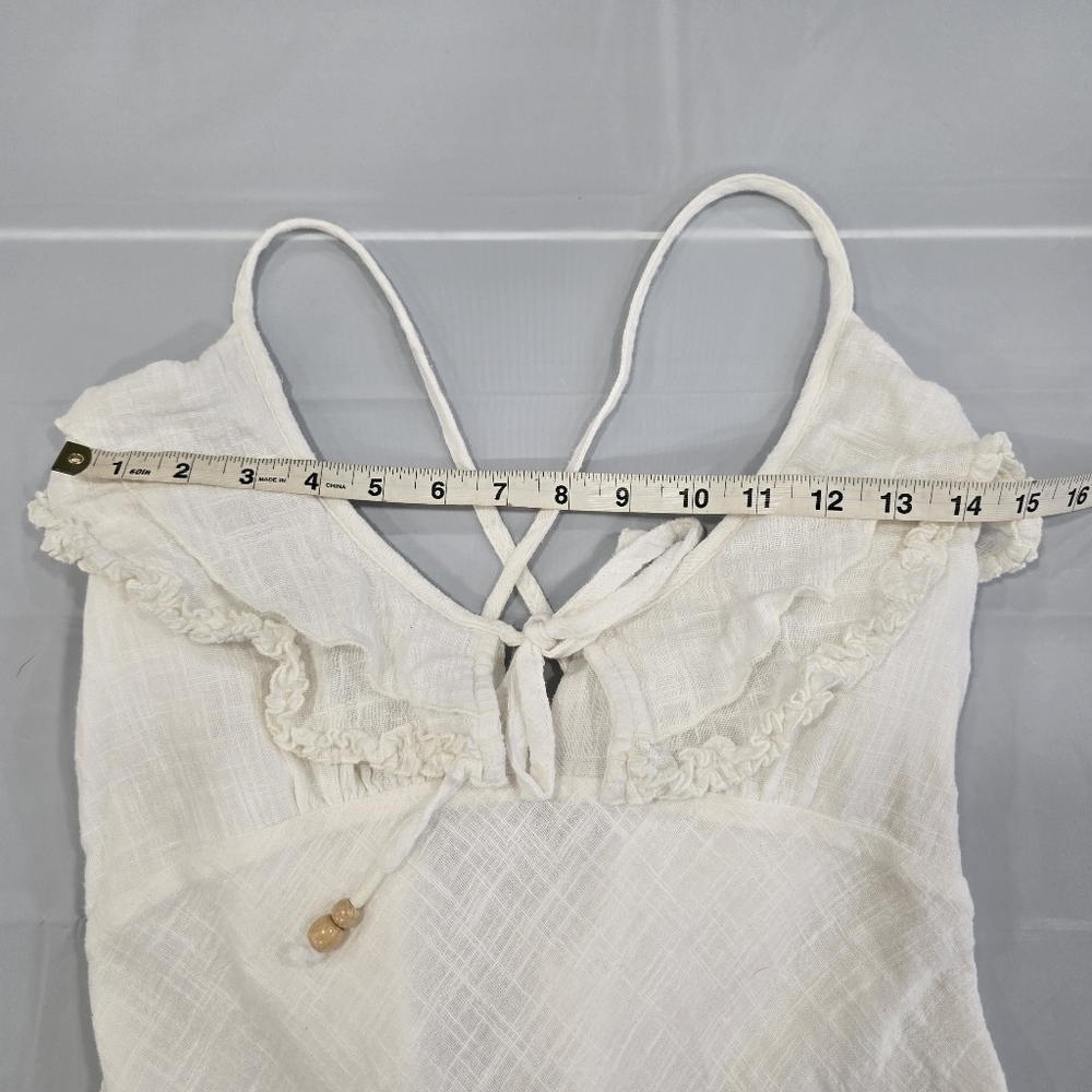 Free People White Mini Dress - Picture 11 of 16
